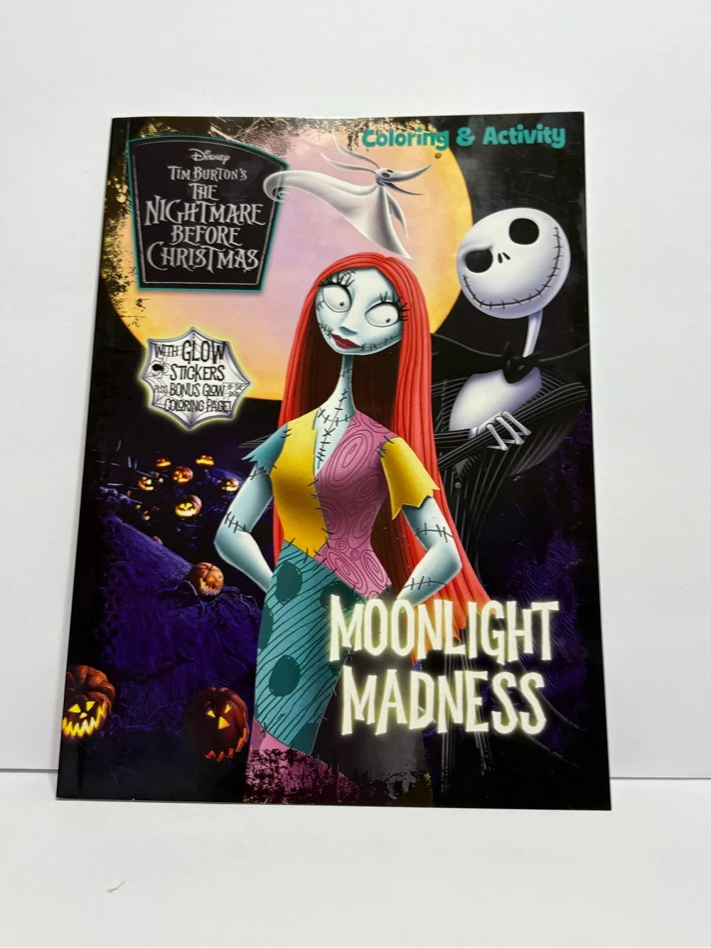The Nightmare Before Christmas Blue Trick-or-Treat Pail with Activity Book